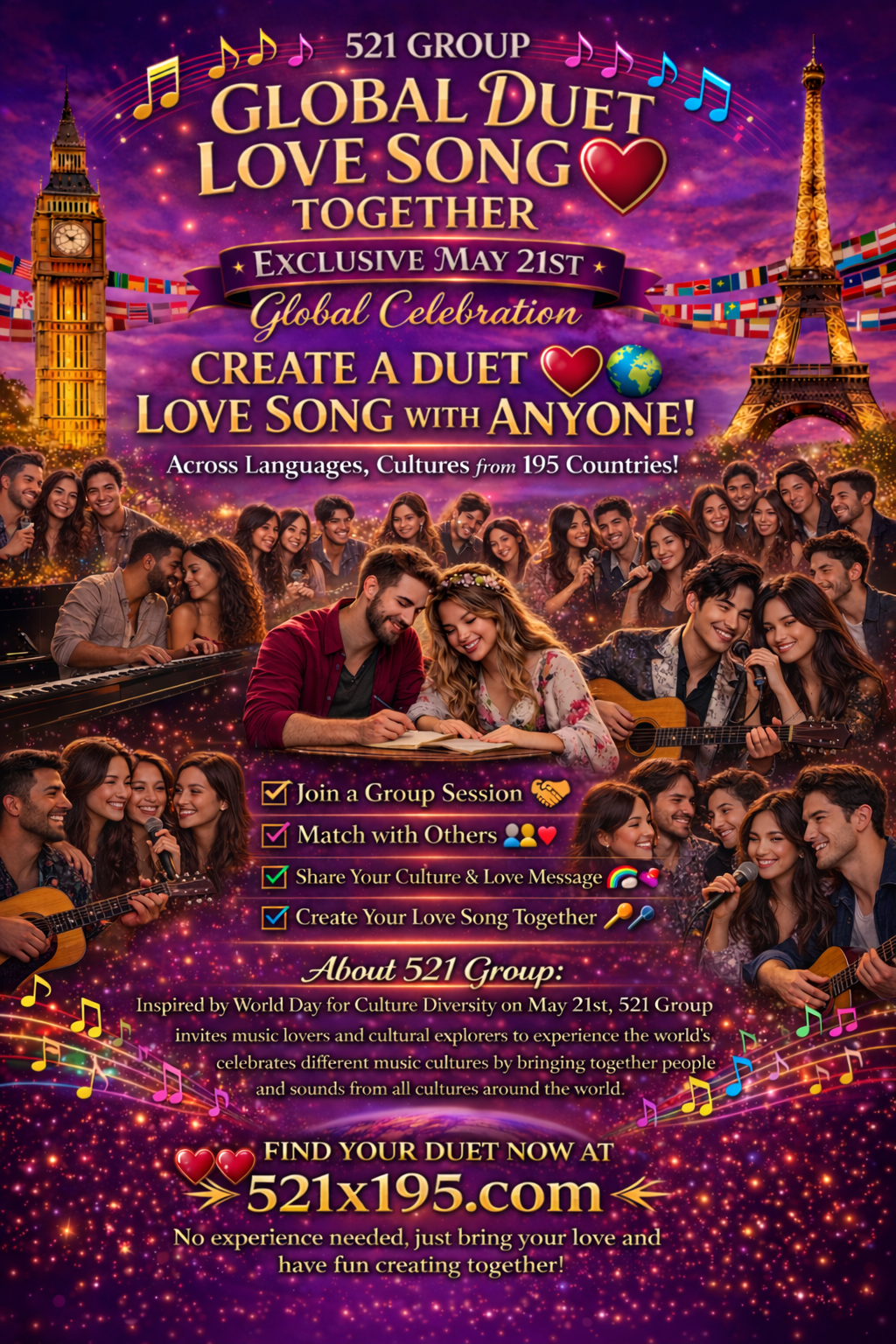 521 Group-Global Duet Love Song Together Experience Kit
