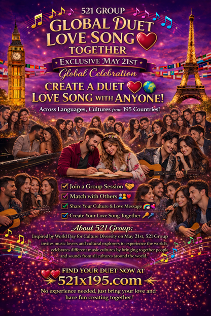 521 Group-Global Duet Love Song Together Experience Kit